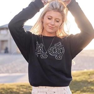 SOLD ALPHA PHI / APHI CREWNECK SWEATSHIRT